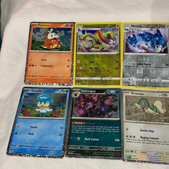 Pokémon Card Lot Dusknoir Haxorus Drampa Cetitan Illustration Rare Holo TCG - Picture 3 of 4